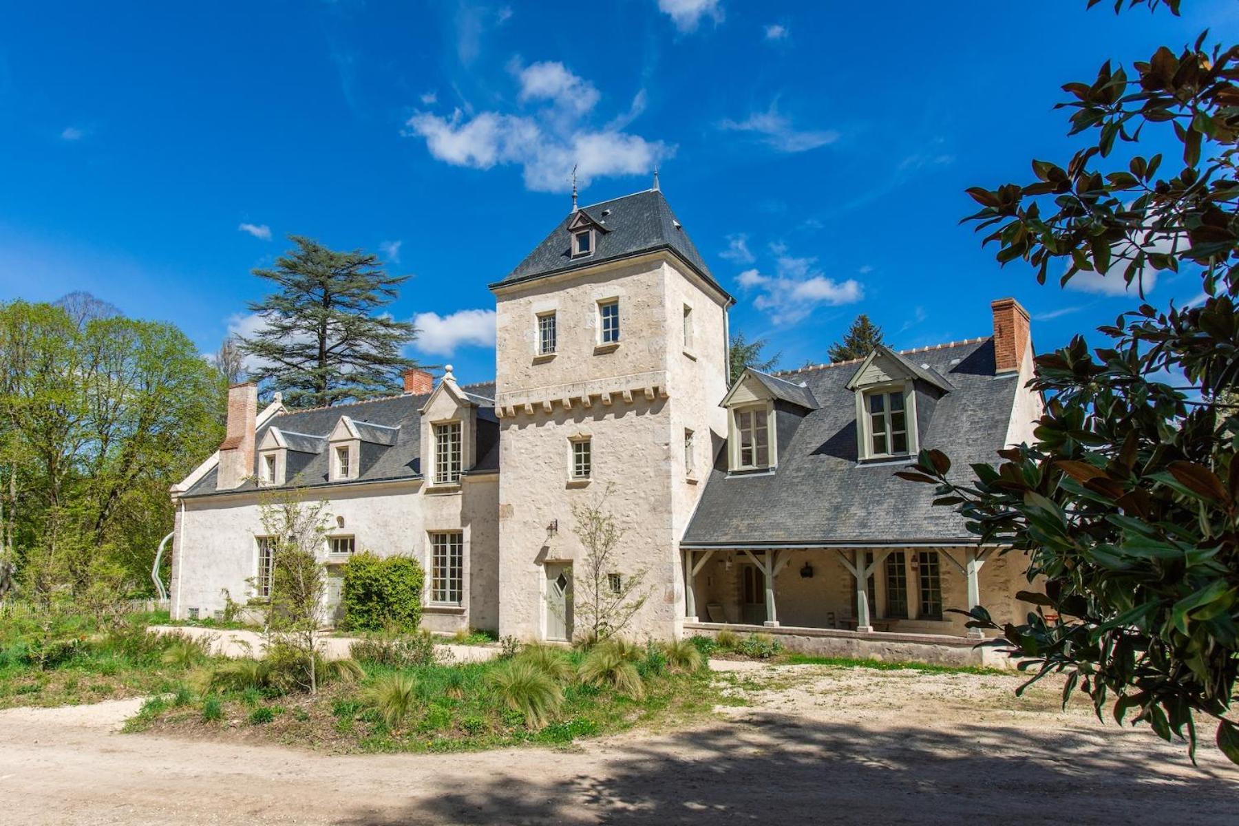 Chateau De Conon Gite Le Chateau Cellettes  Dış mekan fotoğraf